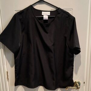 Susan Graver Black Blouse